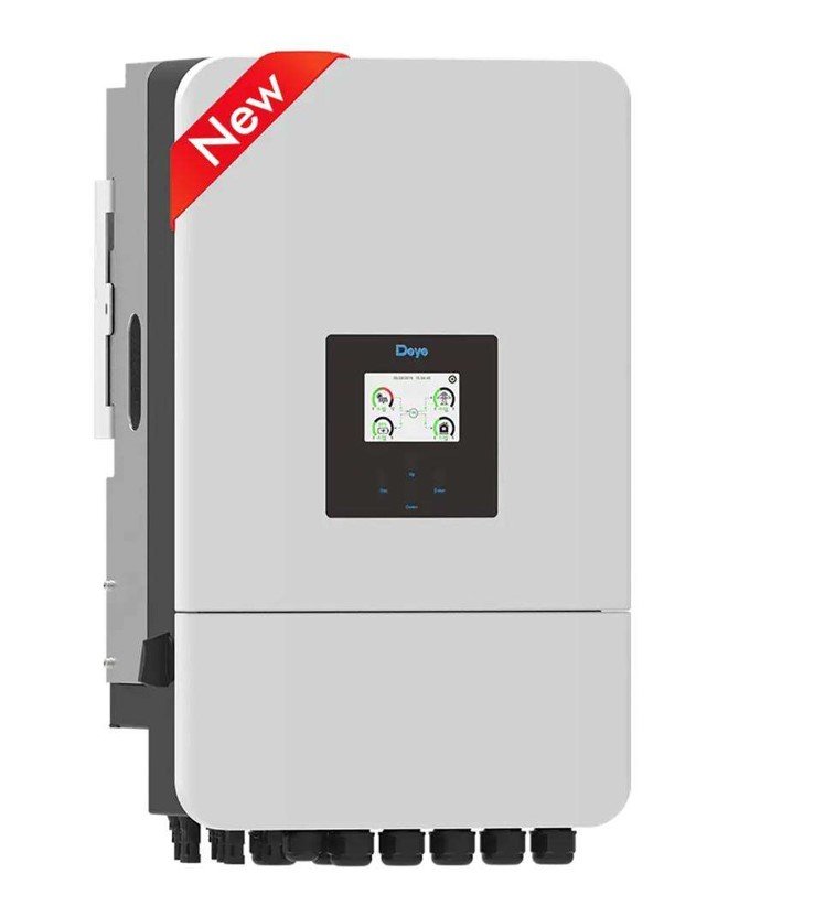 Deye SUN-6K-SG05LP3-EU Hibridinis inverteris 6kW Žemo voltažo įtampos keitiklis Trifazis