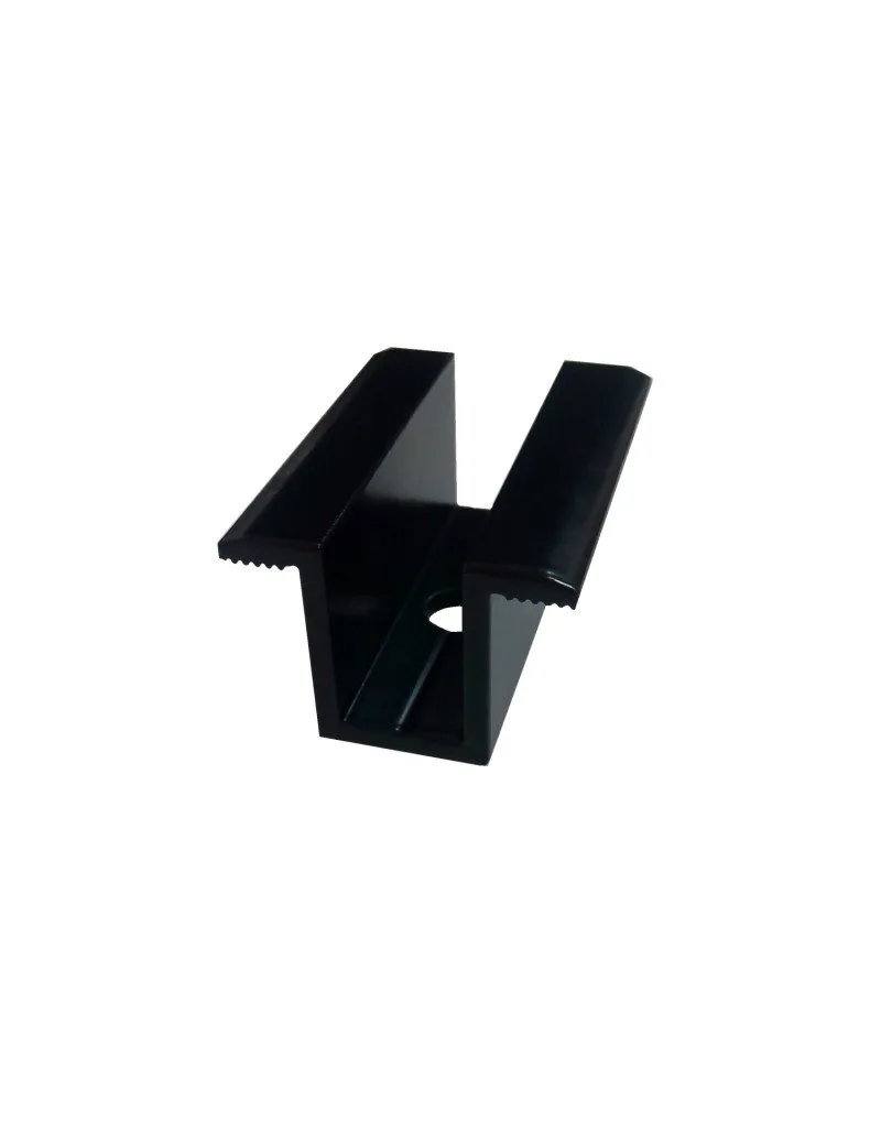 Juodas vidurinis/galinis modulio laikiklis 30mm moduliui