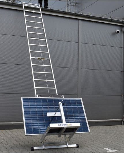 Drabest Stogdengio liftas, 12m, su krepšeliu Saulės moduliams
